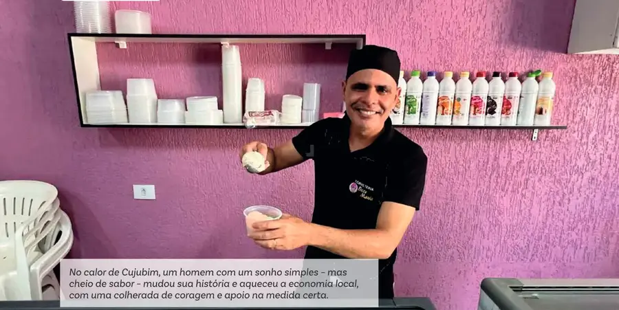 Alexandre, Sorveteria Doce Mania, Cujubim