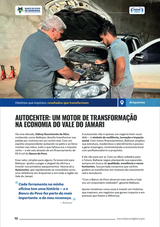 Página 10: Autocenter, Ariquemes