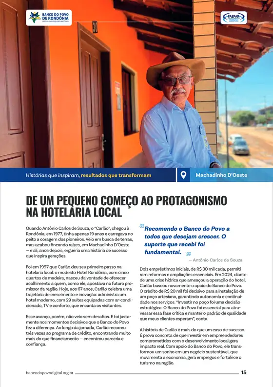 Página 15: Hotel Rondônia, Machadinho D'Oeste